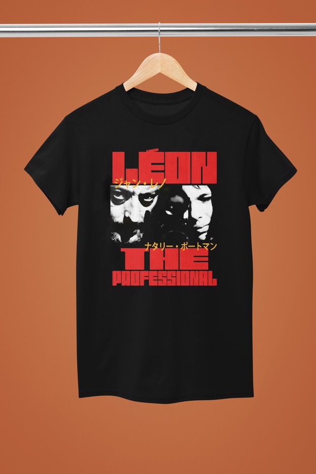 Leon the Professional Printed Cotton Short Sleeve Regular Fit Tshirt