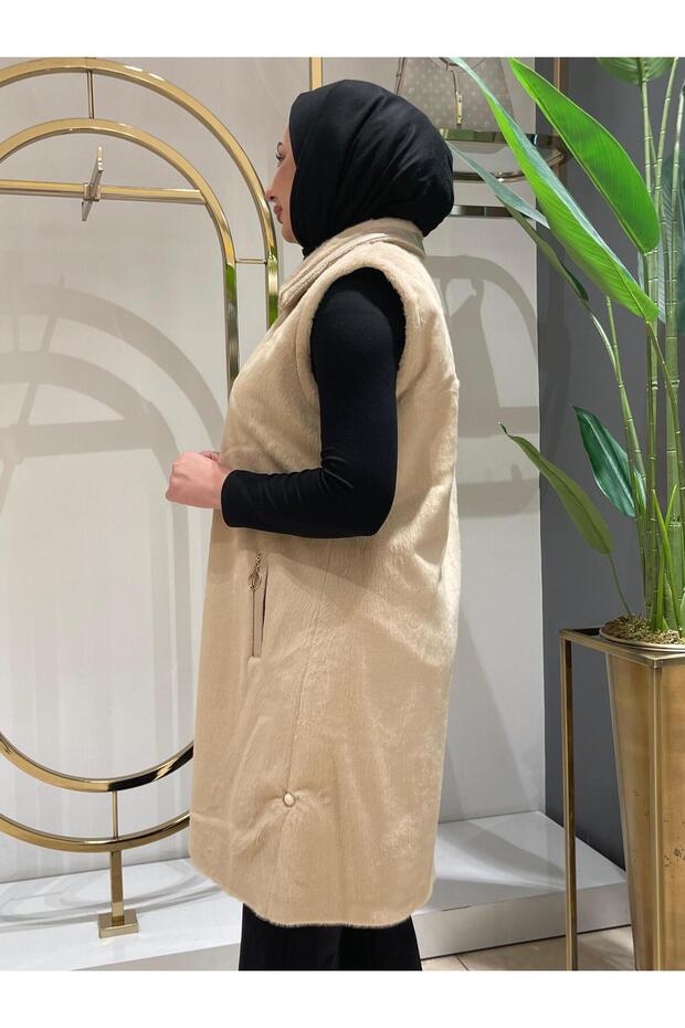 ANGORA YELEK Bej - 6