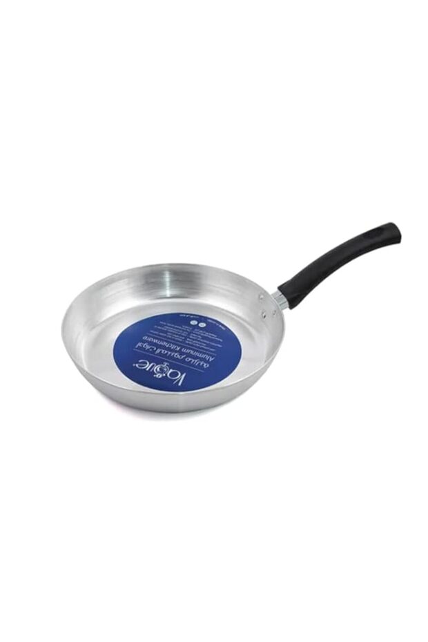 Vague Aluminium Fry Pan, 24 cm Size, Silver