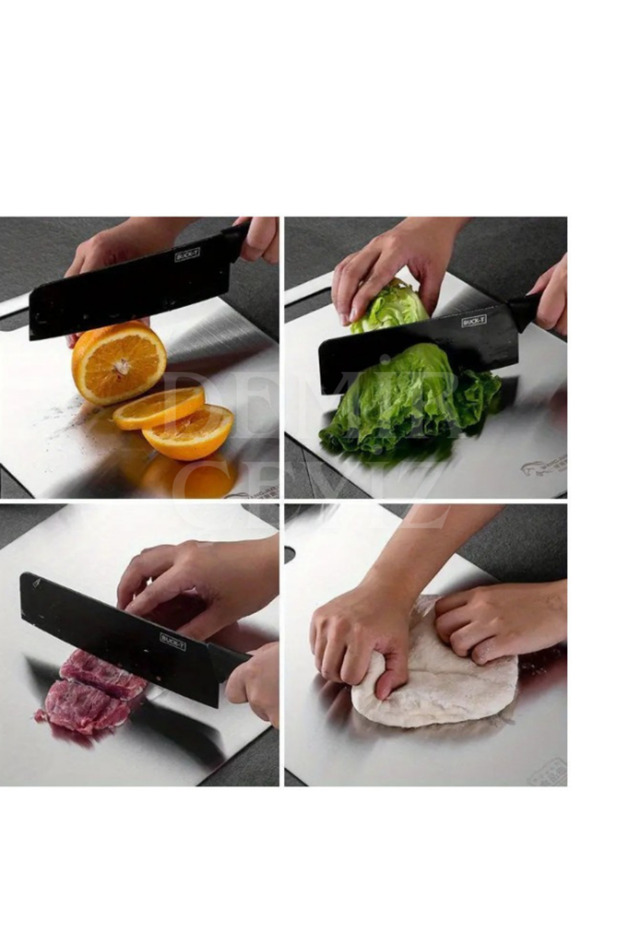 Dmr Life 3 Size 18/10 Stainless Steel Antibacterial Cutting Board |   Buy 3 Pay 2 Deal! - 6