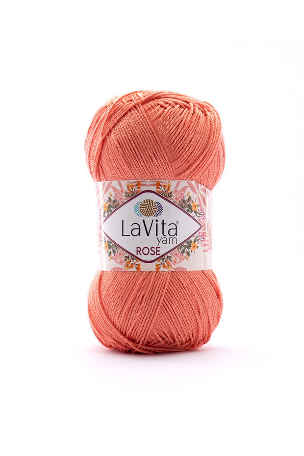 Rose Hand Knitting Yarn 100% Acrylic 100Gr (2320 Open Pomegranate)