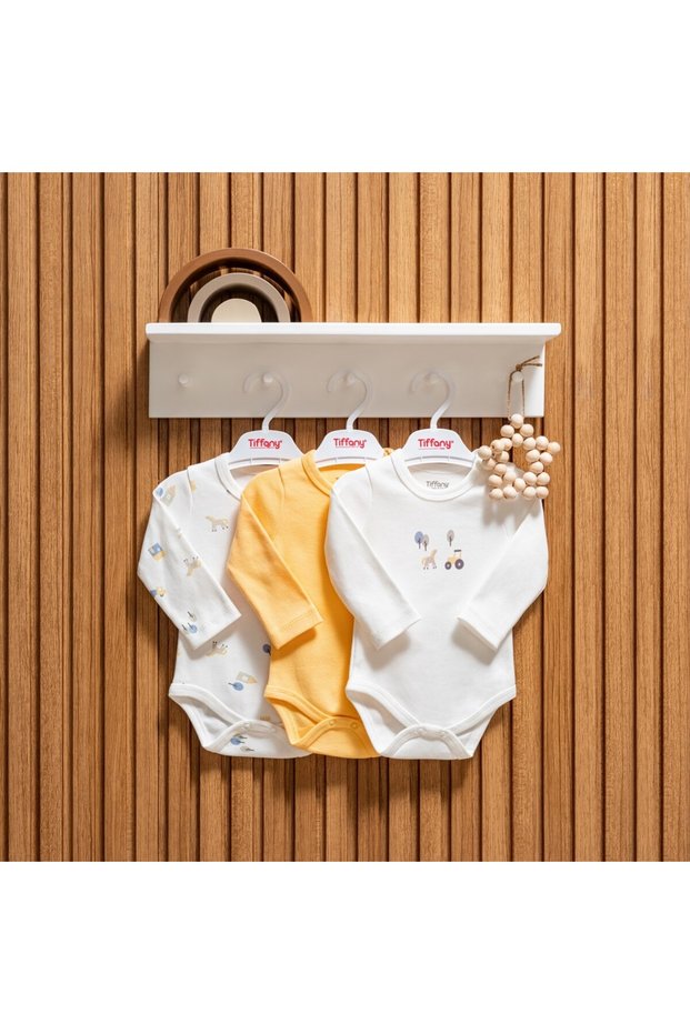 Tiffany Baby Tractor Theme 3-Piece Long Sleeve Body 49011