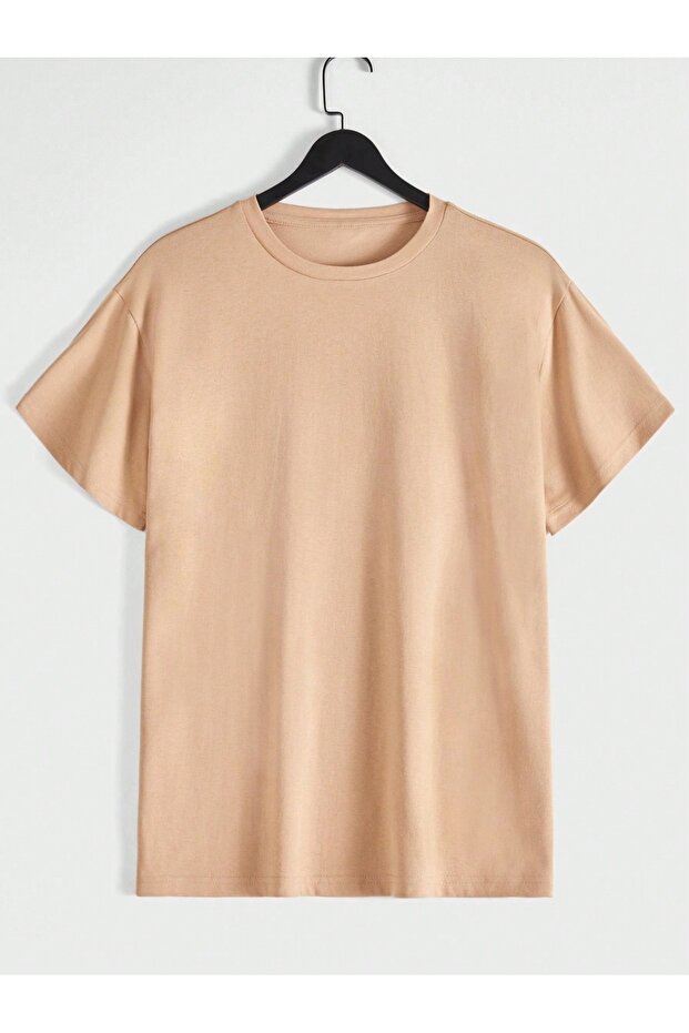 Men's Stone Crew Neck Tokyo Vitality Printed T-Shirt