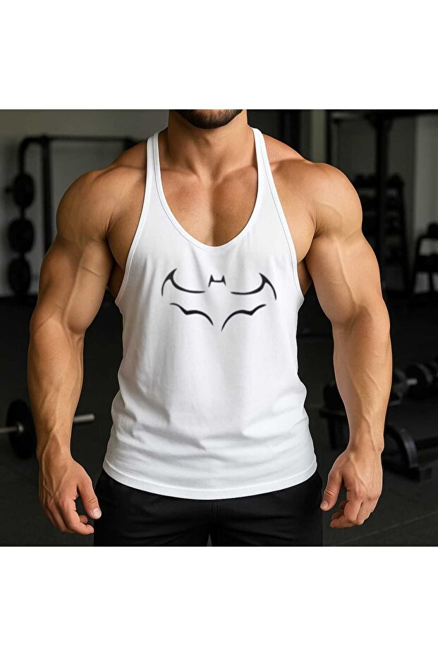 Men's Sports Singlet Sweat-Proof Zero Sleeve New Style New Trend t Shirt