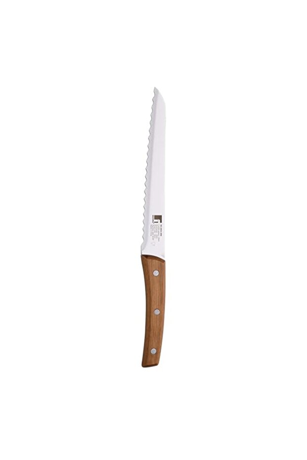 Bergner nature bread knife, silver, 20 cm, bg8854mm