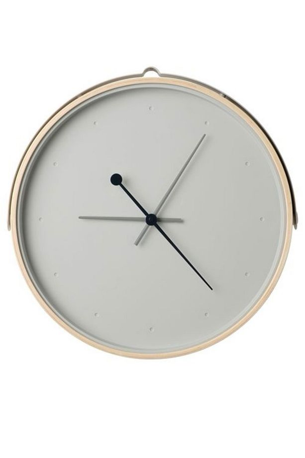 Rotblöta duvar saati, açık gri, 42cm - 1