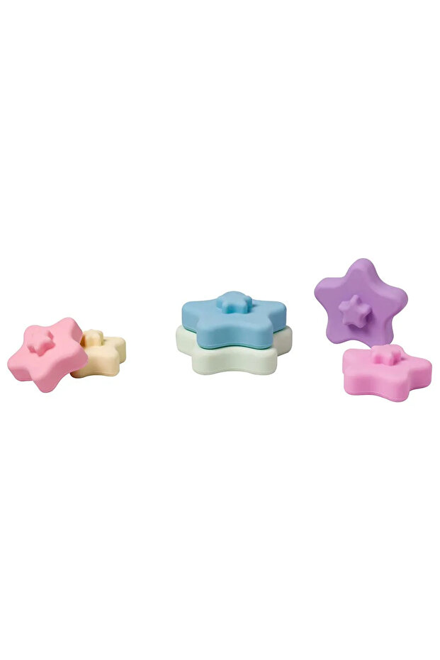 Saro Rainbow Stackable Teethers - 3
