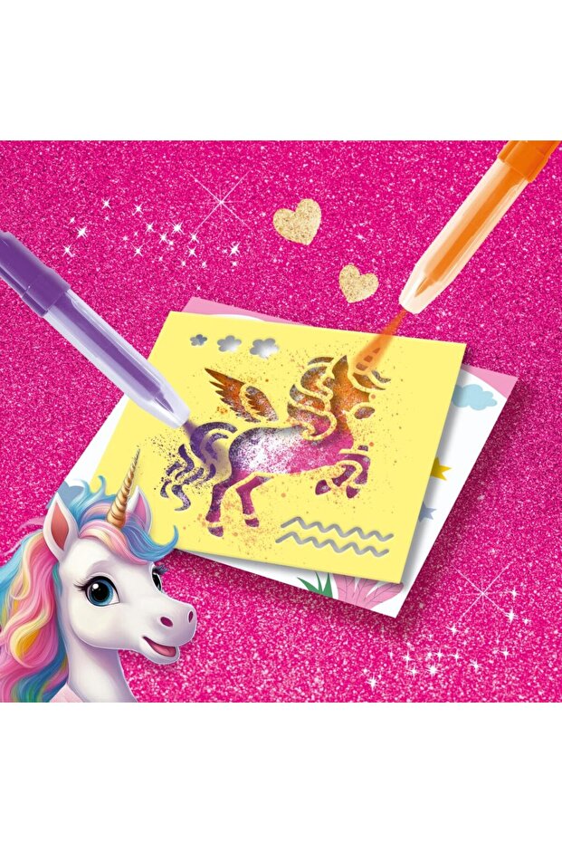 Creative Airbrush Marker Set - Unicorns - 4