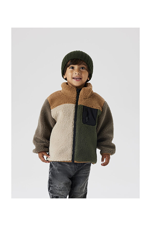 Nmmmonico Teddy Jacket Block - 4