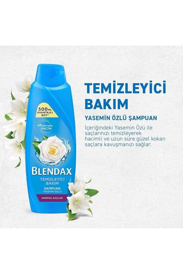 Kiraz Çiçeği Özlü 500 ml x2 + Yasemin Özlü 500 ml x2 Hacim Veren Şampuan Seti - 5