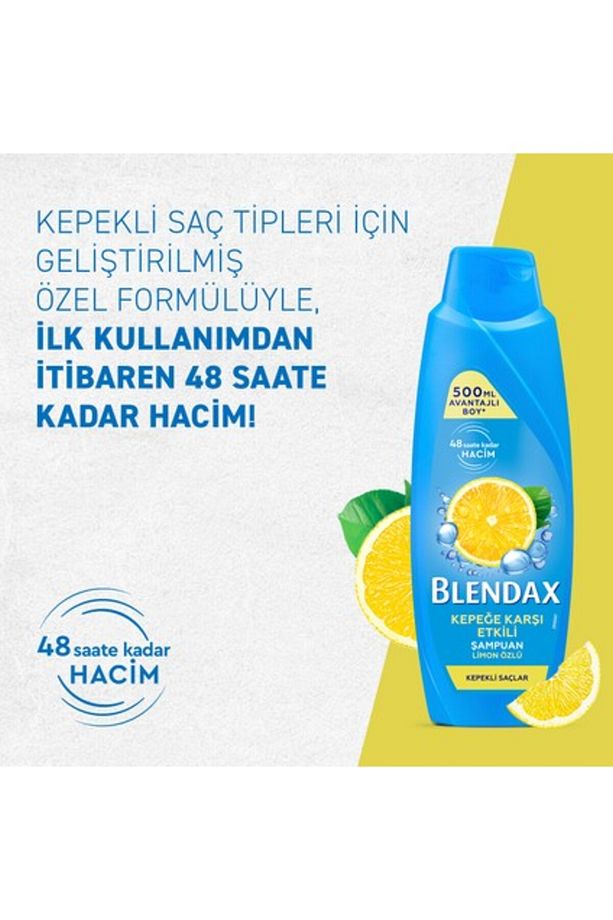 500 ml x 2’li Set Sülfatsız Kepeğe Karşı Etkili Ferahlatıcı ve Hacim Veren Şampuan - 5