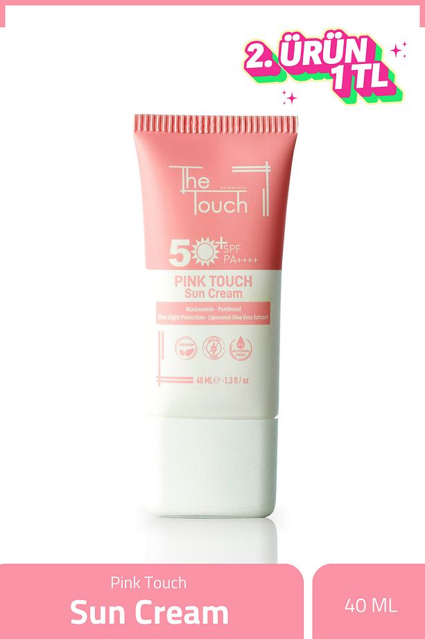 Pink Touch Sun Cream 50+ SPF 40 ML - 1