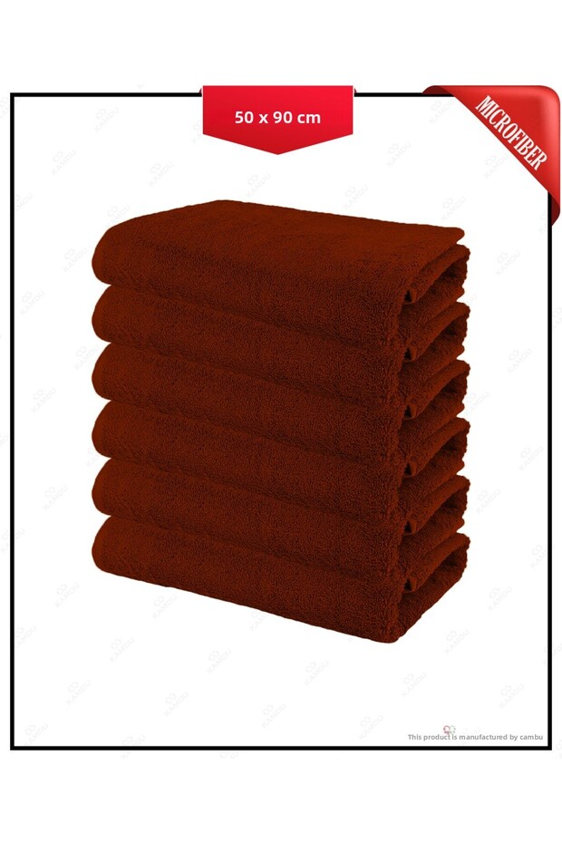 6 Pcs 50 X 90 cm Microfiber Hairdressing Towel, Barber Towel, Sports Towel, Fitness Towel