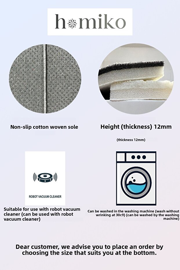 Balloon Patterned Large Size Bathroom Mat Set of 2 - 2