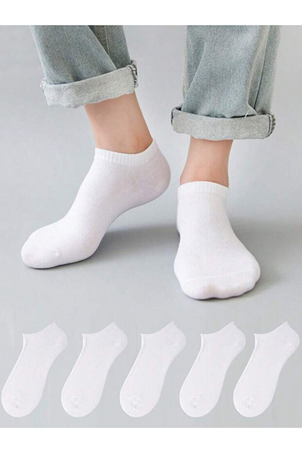 6-Piece White Men's Booties