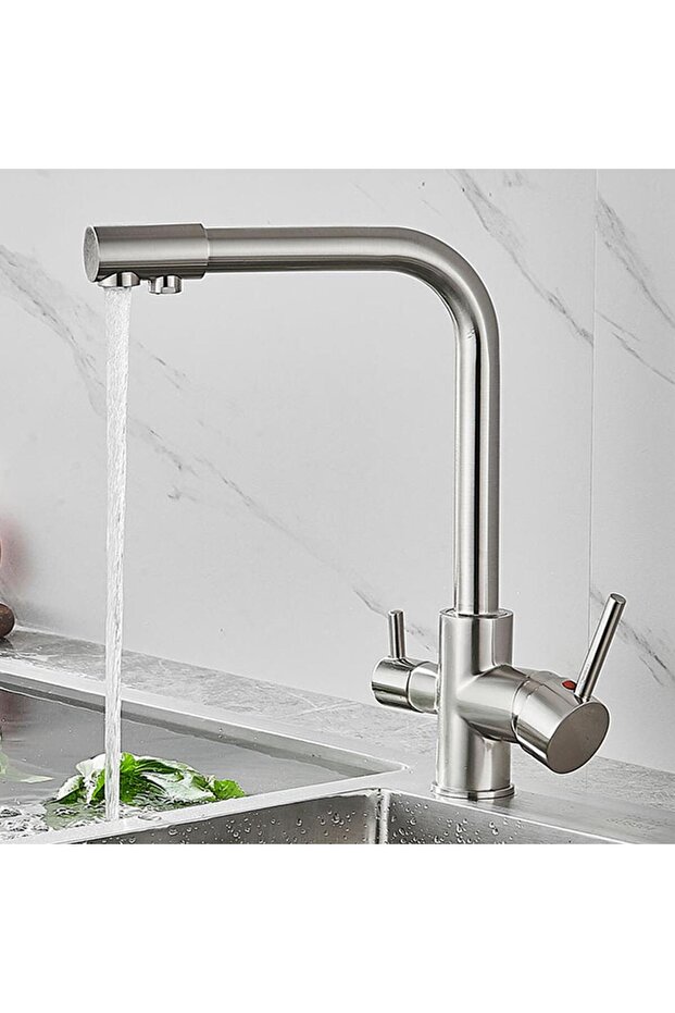 Venita Inox Purified Kitchen Faucet 3 Way Dual Flow