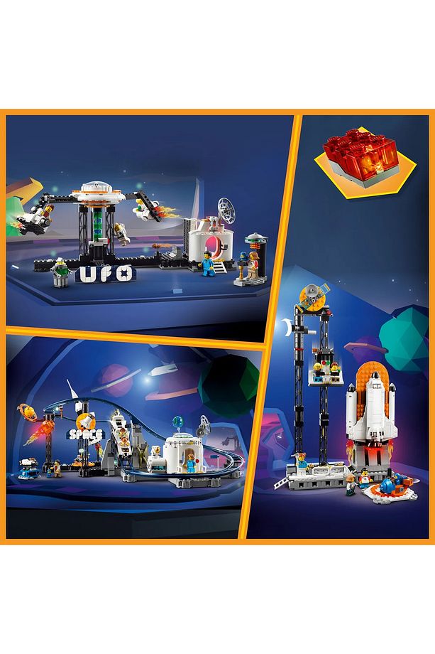 ® Creator Uzay Hız Treni 31142 - 9+ Yaratıcı Oyuncak Yapım Seti (874 Parça) - 8