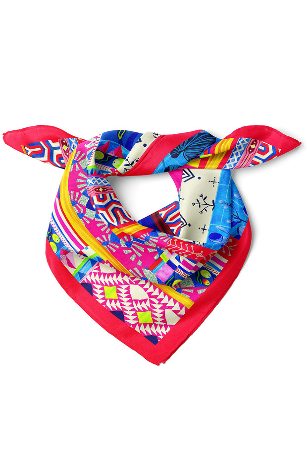 Mixed Bandana Pattern 50X50 cm