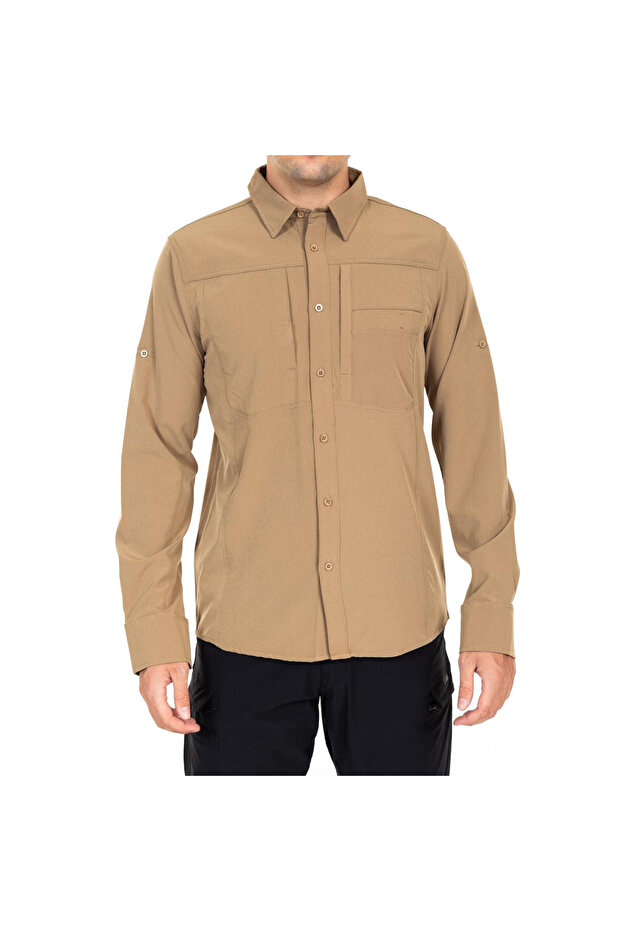 312 Lycra Flexible Tactical Outdoor Beige Shirt