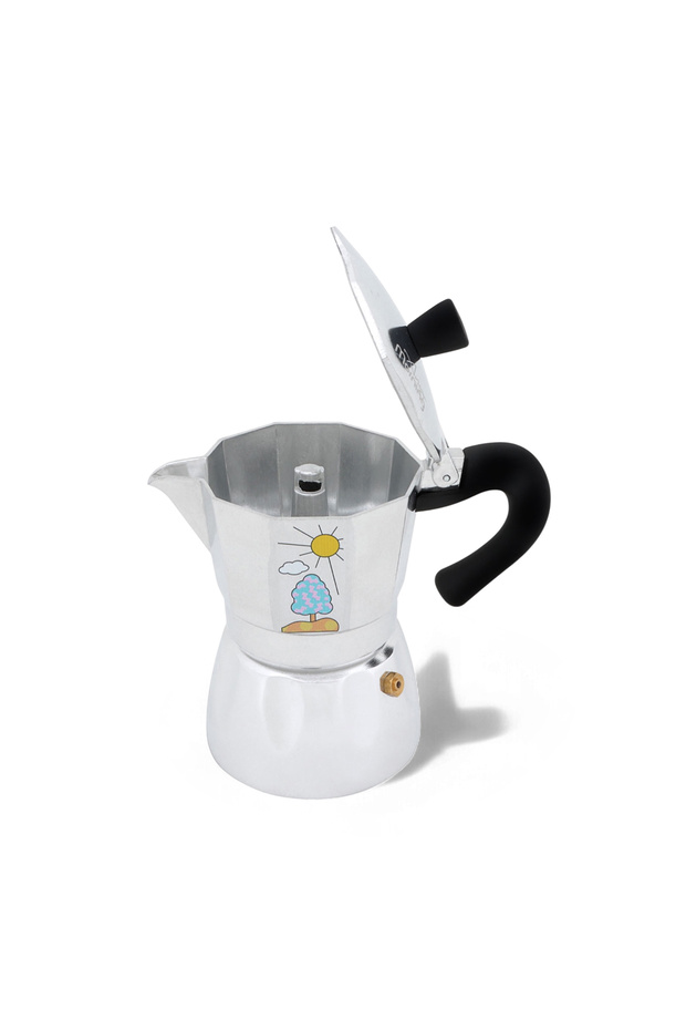 Stainless Steel Espresso Coffee Stovetop Maker Pot 6 Cups, 8 oz - 2