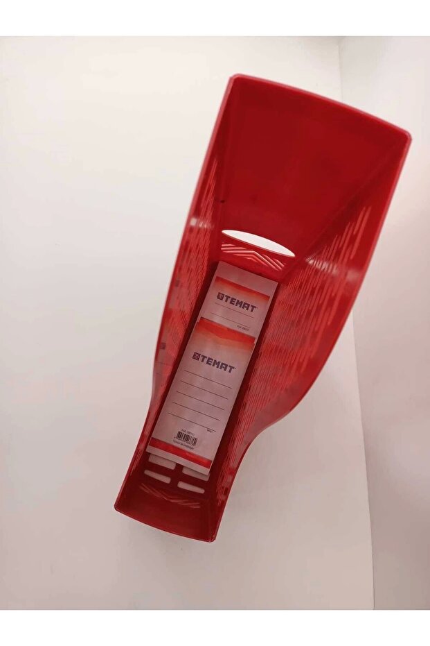 حامل مجلات بلاستيك Mg01-أحمر