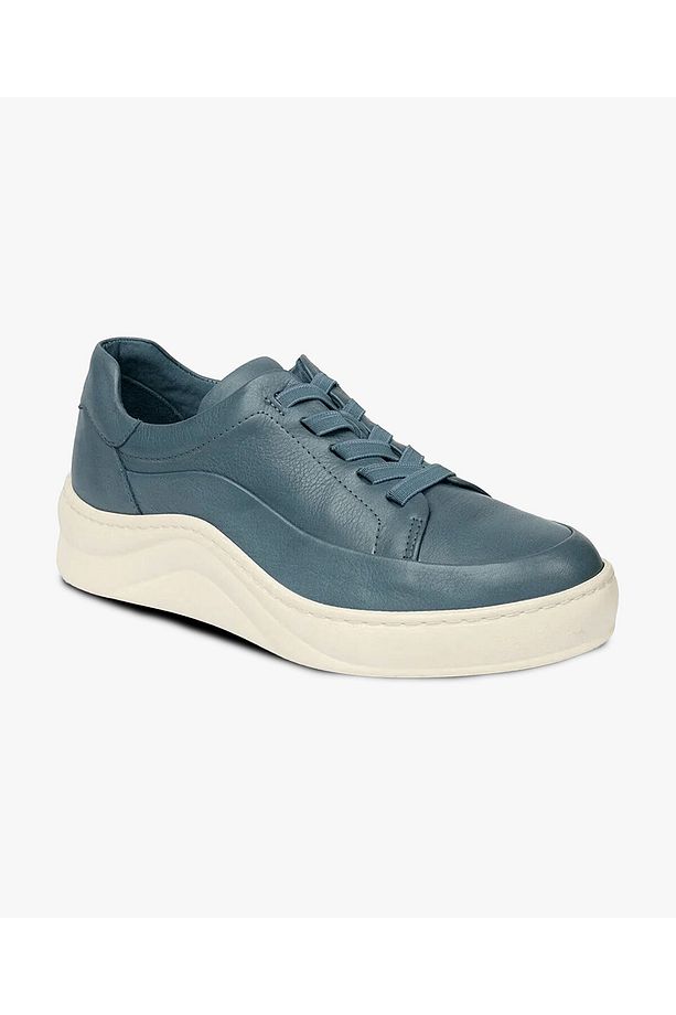 Kadın Kot Mavi Hakiki Deri Sneaker Ayakkabı 5Y2FA59052 - 2