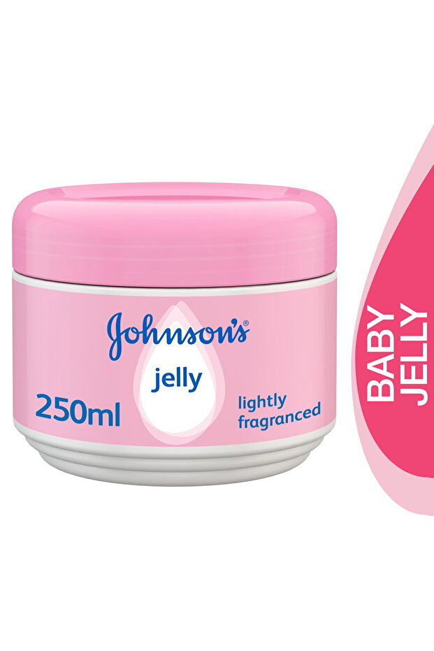 Johnson's Baby Jelly Lightly Fragranced 250 ml Soothes, Protects & Locks in Moisture for Baby’s Soft