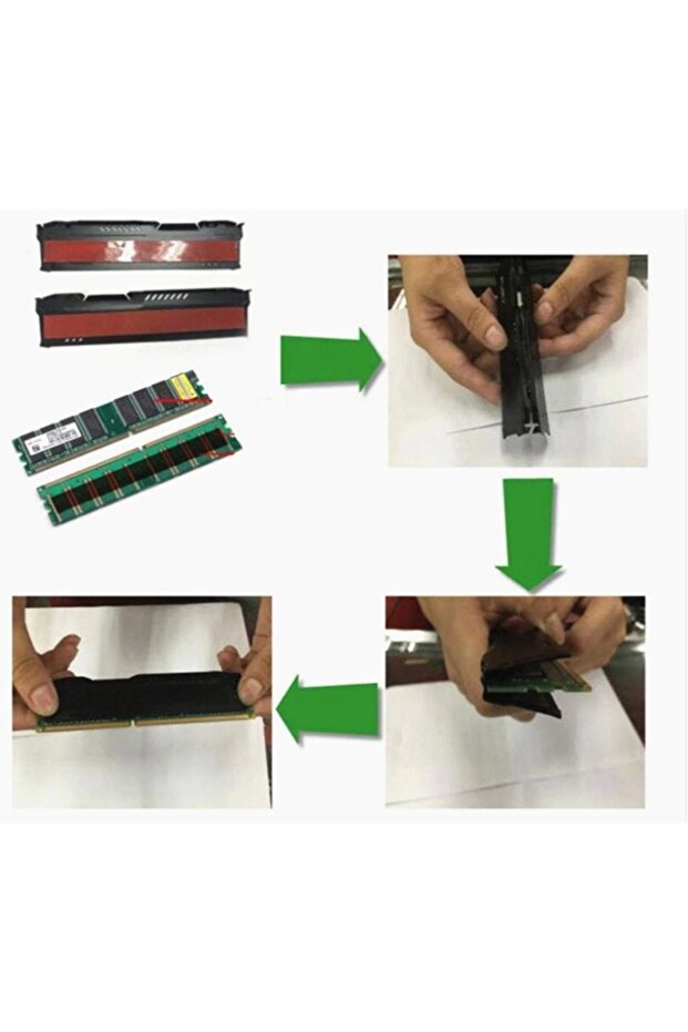 RAM SOĞUTUCU DDR2-DDR3-DDR4 KIRMIZI - 5