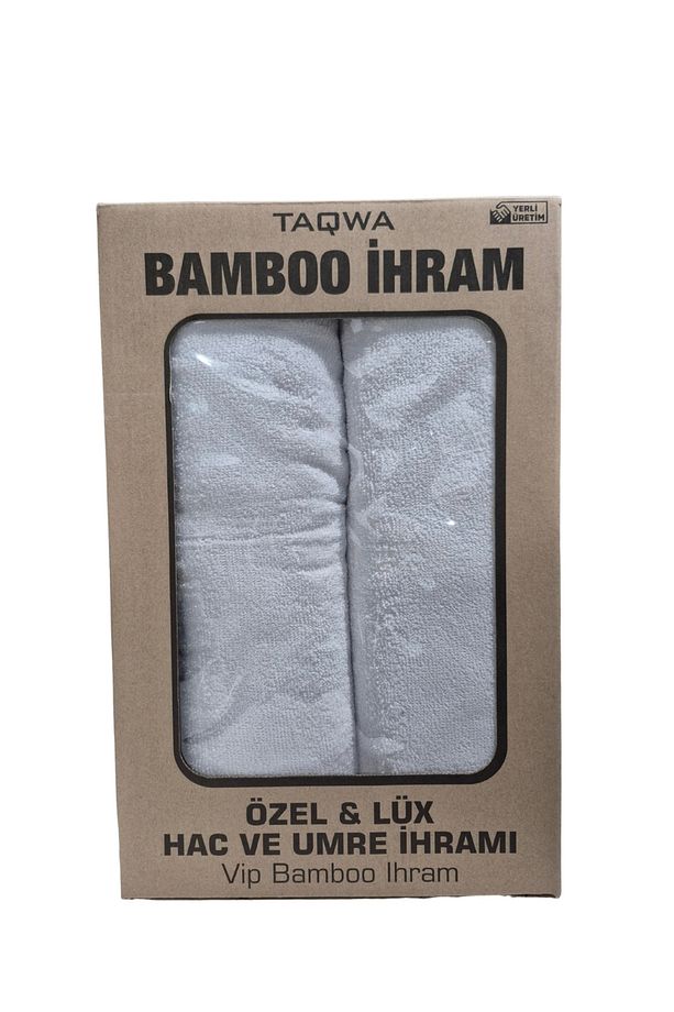 Hac Umre İhramı Bambu 1250gr Kutulu - Kemer Ve Kokusuz Sabun Hediyeli - 2