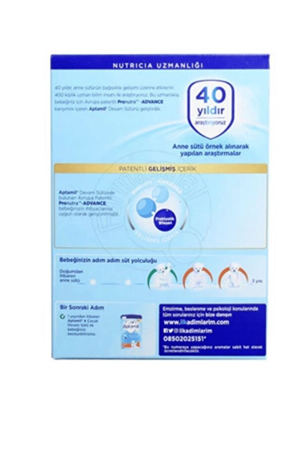 1 Numara 900 Gr Bebek Devam Sütü - 4