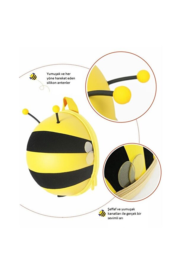 حقيبة ظهر لرياض الأطفال بامبل بي / أصفر - 4