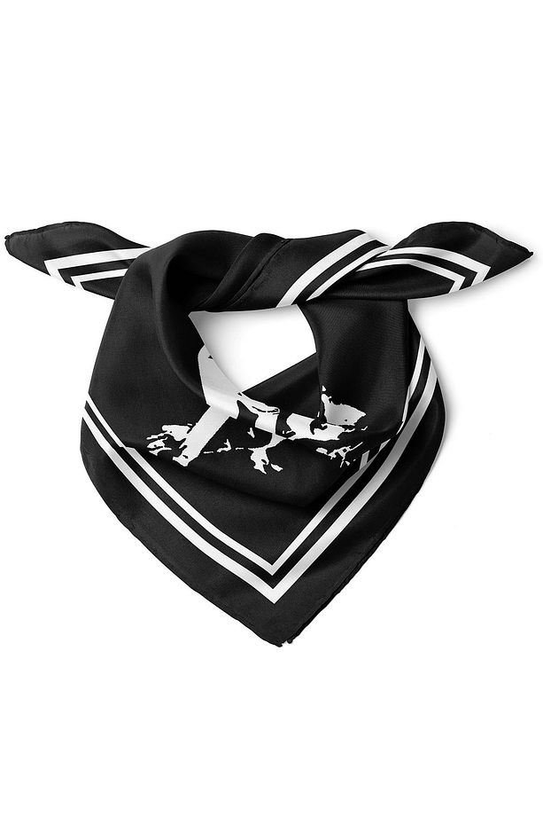 Atatürk Baskı Desen Bandana Fular 50 x 50 Cm - 2