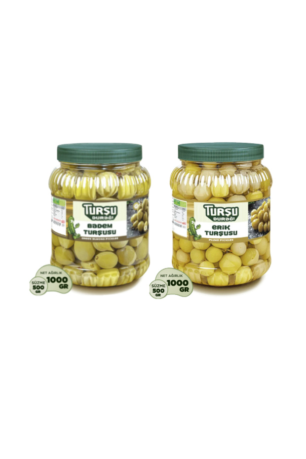 Çağla Badem Turşusu 1 KG - Erik Turşusu 1 KG - 1