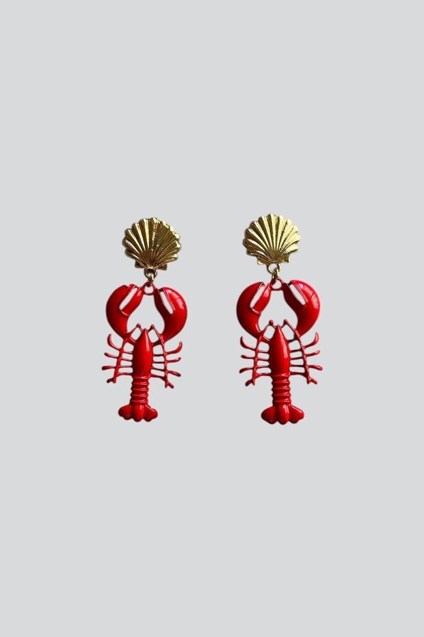 Dangle Crab Earrings - 1