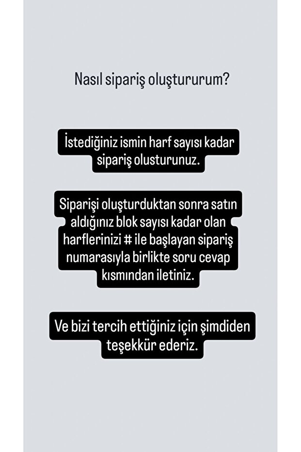 Ahşap Harf Küpleri - 7