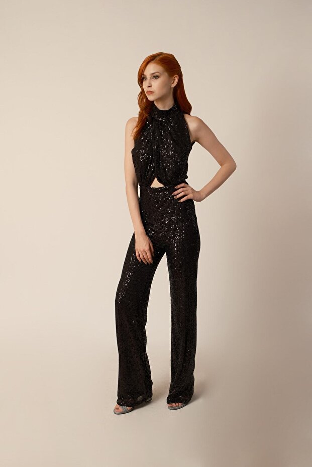 Siyah Payet Tulum - 1