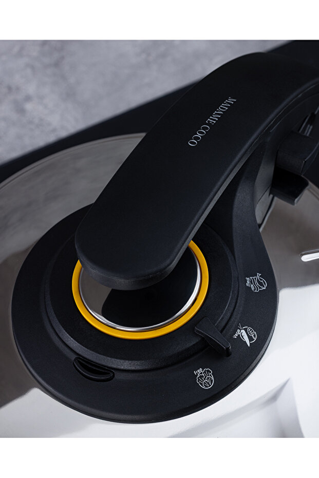 Cap Martin Düdüklü Tencere - Çelik - 6 lt - 5