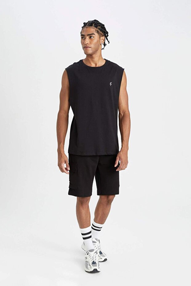 DeFactoFit Standart Fit Kısa Paça Şort D3848AX24HS - 1