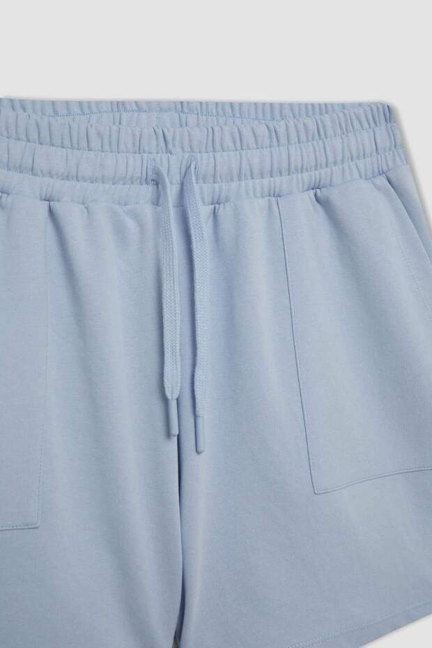 Regular Fit Basic Düz Bermuda Şort D3327AX24SM - 7