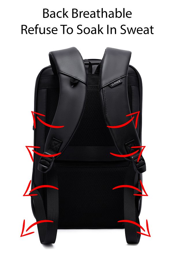 D-Pack Erkek Siyah Sırt Çantası 25SBD30246F - 3