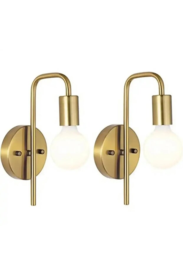 Tuana Gold Boyalı 2li Aplik - 2