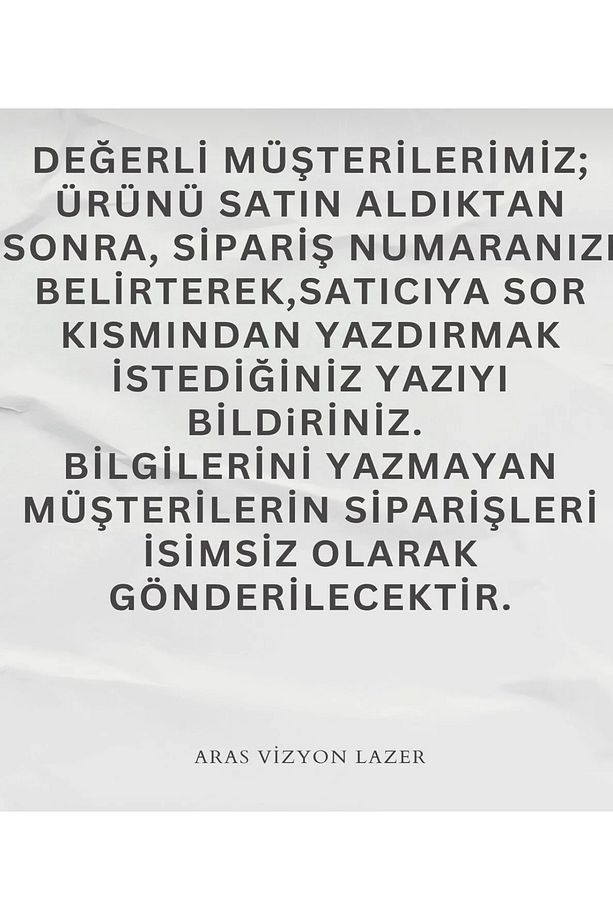İsme Özel Siyah Pleksi Plakalık Brush Script Font - 5