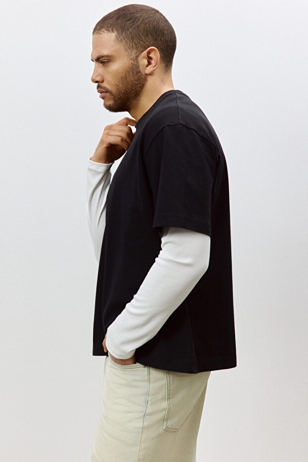 Loose Fit Tişört - 6