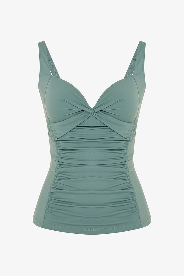 Shirred Bikini Üstü - 5