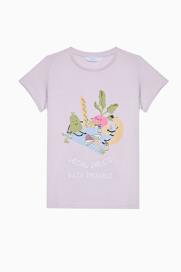 Kız Çocuk Local Çok Renkli 2li Pijama Takımı - 2
