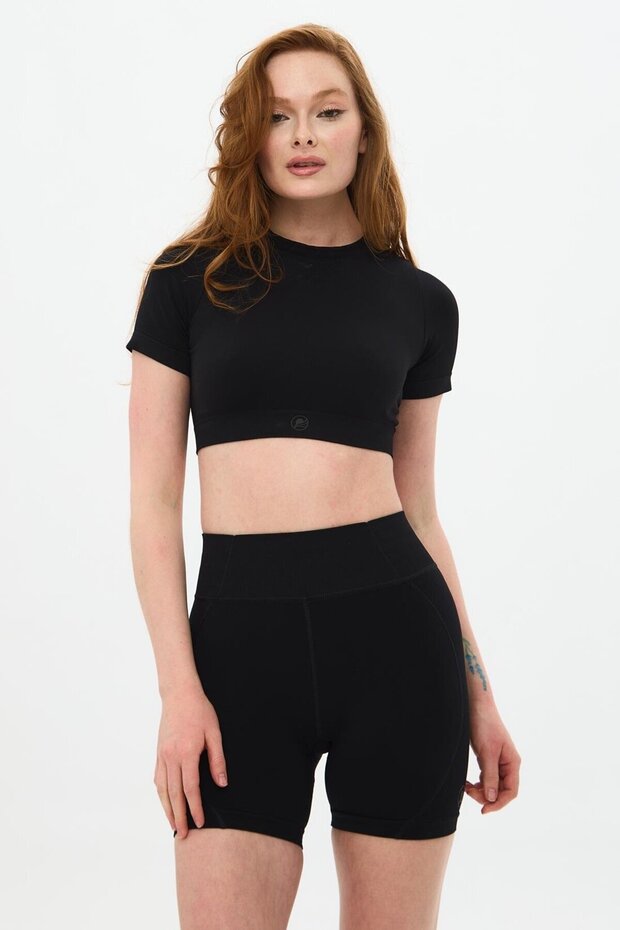 Aozora Sport Active Sports Mini Shorts Black