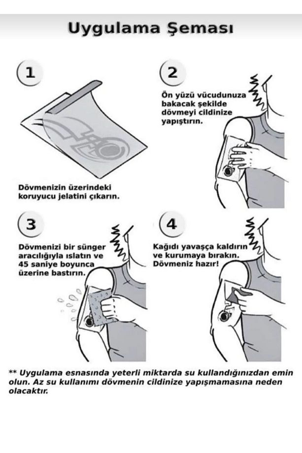Saat Figürlü Kol Dövmesi - 7