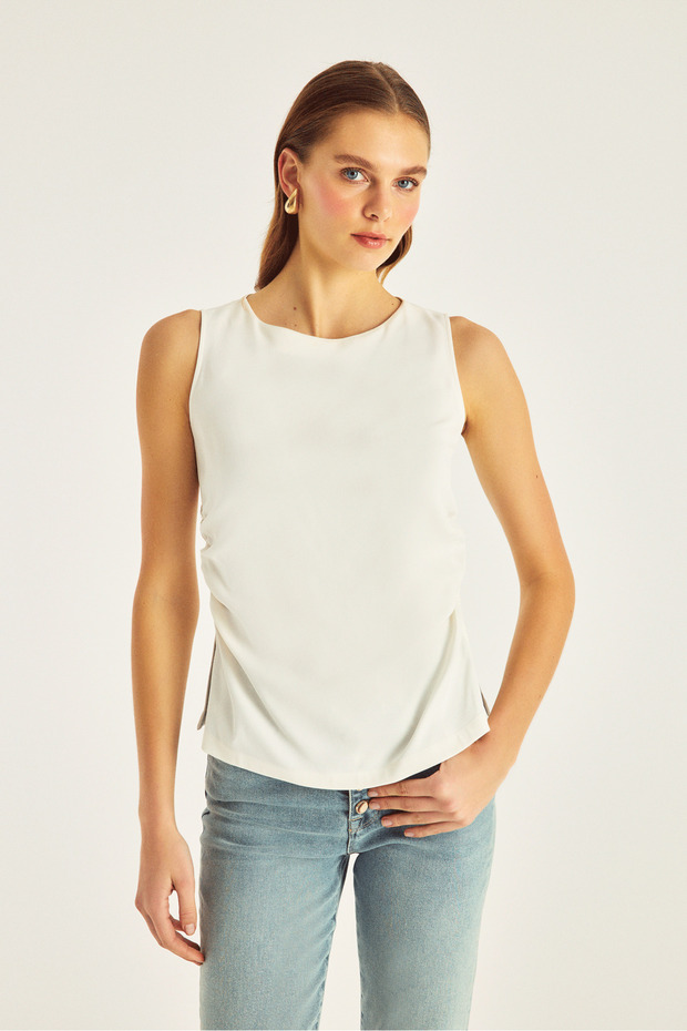 Μπλούζα με βολάν - 1