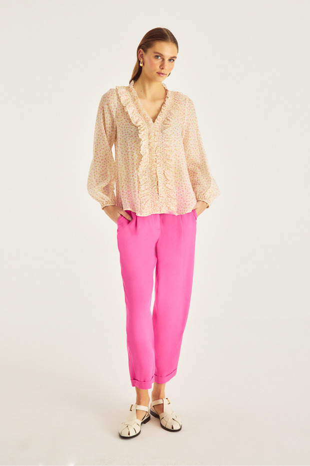 Fırfırlı Bluz - 2