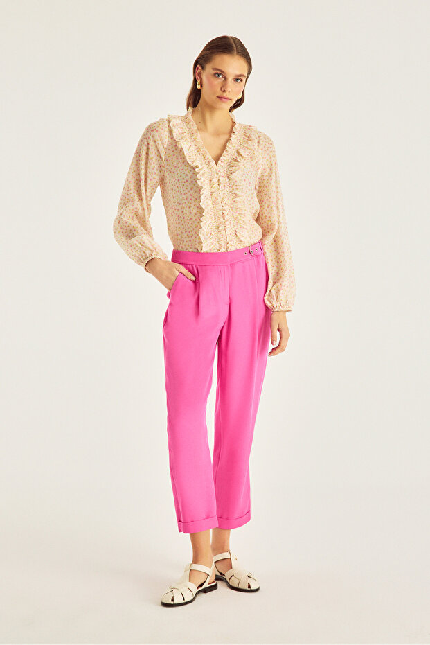 Fırfırlı Bluz - 4